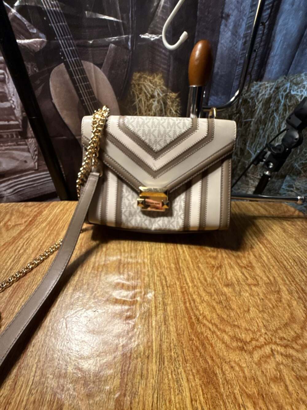 Michael Kors Manhattan Small Logo Crossbody Bag
